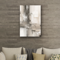 Tableau abstrait Harmonie Minérale