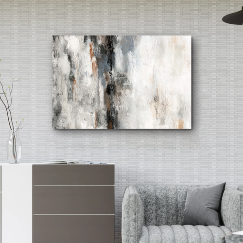 Tableau abstrait Horizon Minéral
