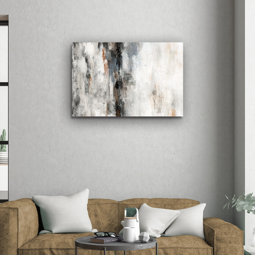 Tableau abstrait Horizon Minéral