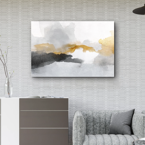 Tableau Abstrait Nuances Précieuses
